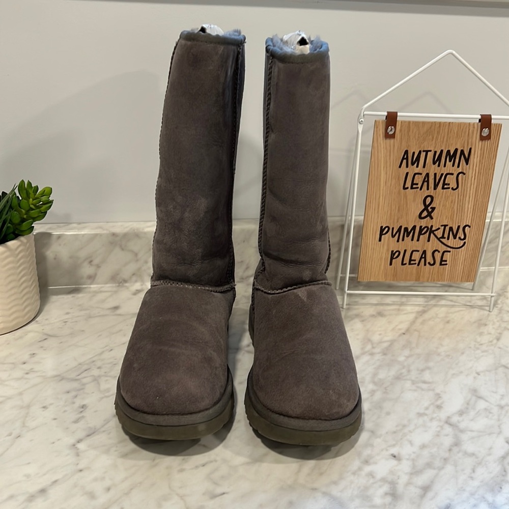 Tall Gray Uggs - image 1